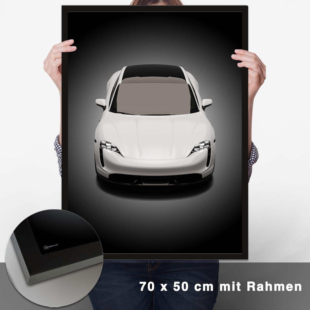 Taycan Poster - CARTISTRY