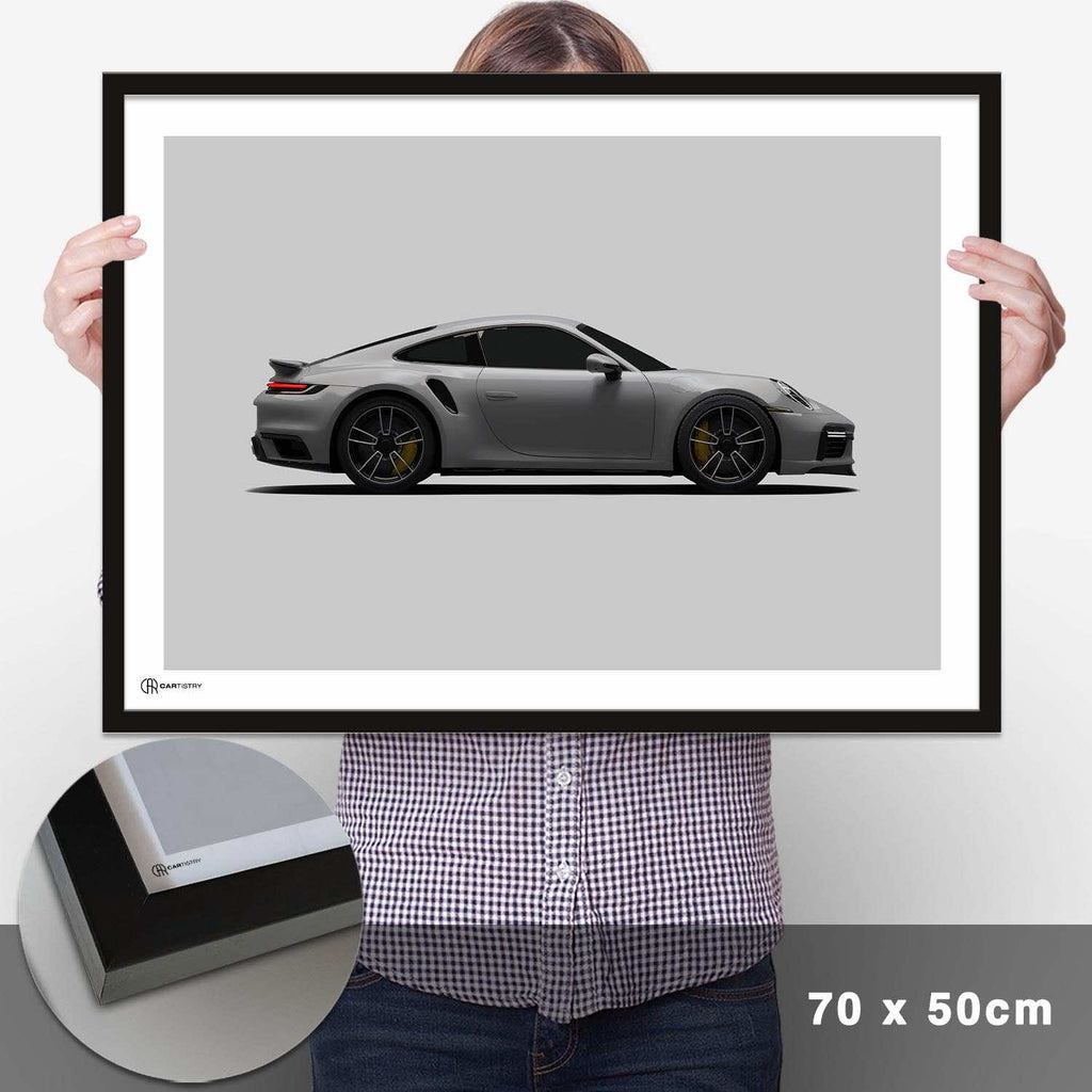 911 Turbo (992) Poster Seite - Cartistry