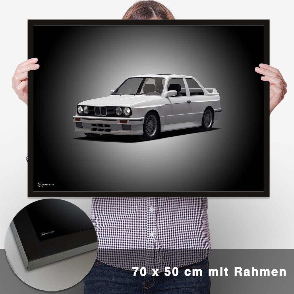 M3 E30 Poster Front - CARTISTRY