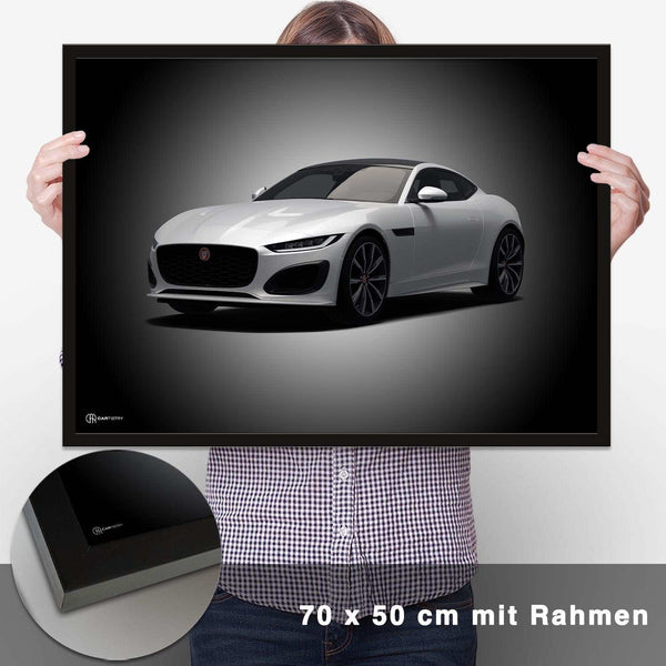 Lade das Bild in den Galerie-Viewer, F-Type Poster - CARTISTRY