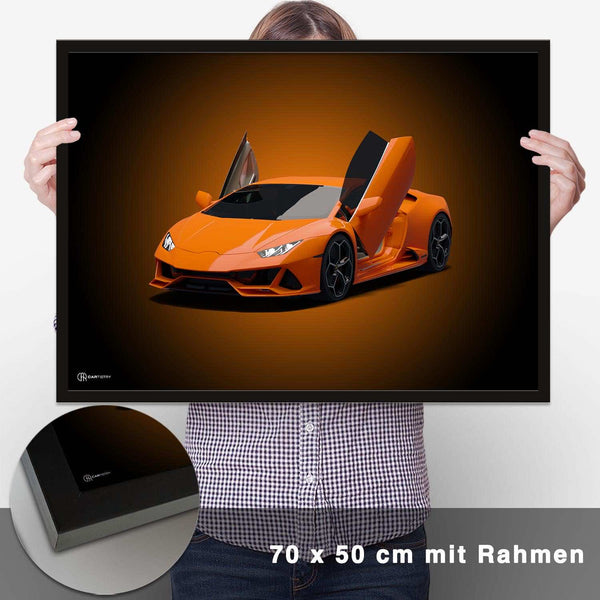 Lade das Bild in den Galerie-Viewer, Huracan Poster - CARTISTRY