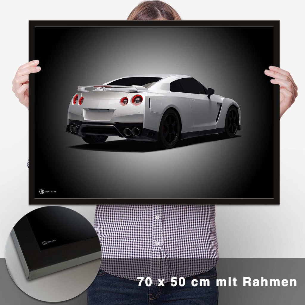 GT-R R35 Poster - CARTISTRY
