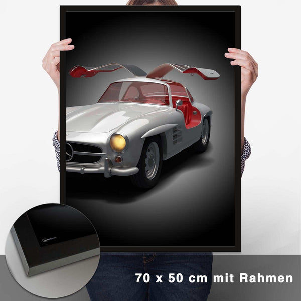 Lade das Bild in den Galerie-Viewer, 300 SL Poster - CARTISTRY