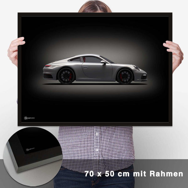 Lade das Bild in den Galerie-Viewer, 911 (992) Poster Seite Dunkel - CARTISTRY