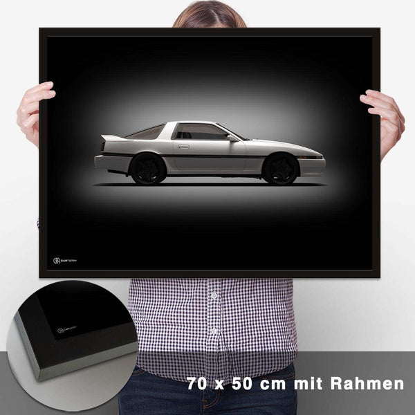 Lade das Bild in den Galerie-Viewer, Supra MK3 Poster Seite Dunkel - CARTISTRY