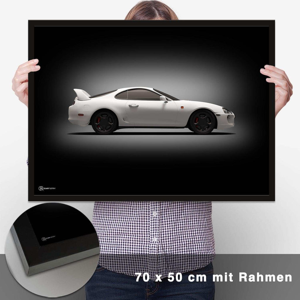 Supra MK4 Poster Seite Dunkel - CARTISTRY
