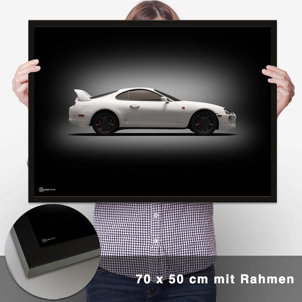 Lade das Bild in den Galerie-Viewer, Supra MK4 Poster Seite Dunkel - CARTISTRY