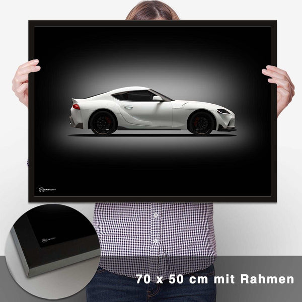 Lade das Bild in den Galerie-Viewer, Supra MK5 Poster Seite Dunkel - CARTISTRY