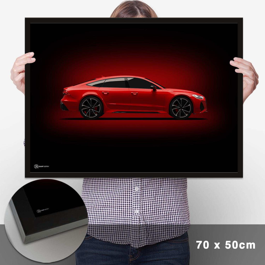 RS7 Poster Seite Dunkel - Cartistry