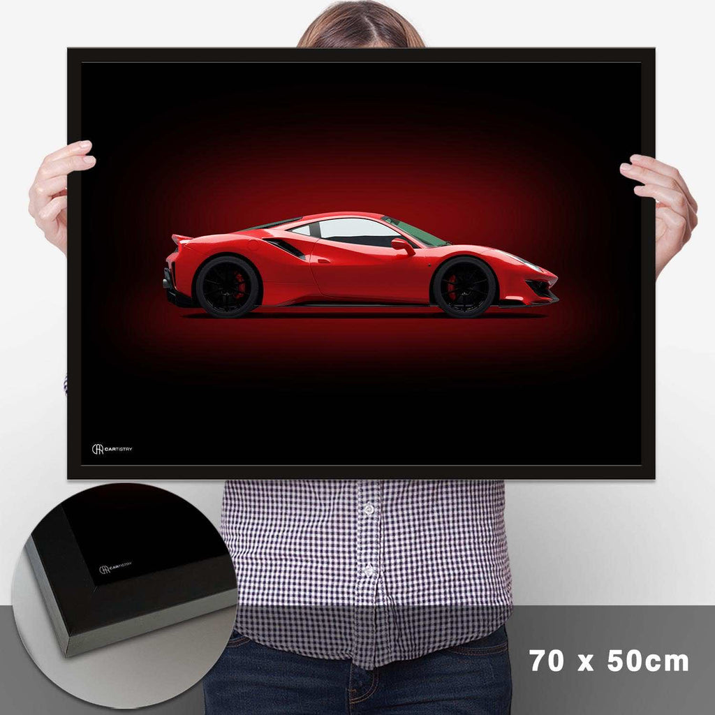 488 Pista Poster Seite Dunkel - Cartistry