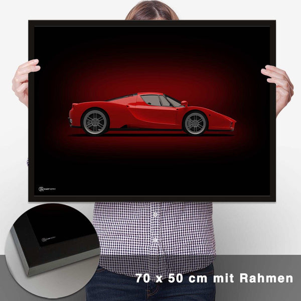 Lade das Bild in den Galerie-Viewer, Enzo Poster Seite Dunkel - CARTISTRY