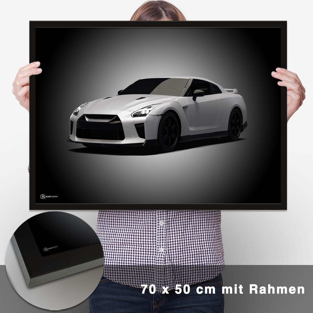 GT-R R35 Poster - CARTISTRY