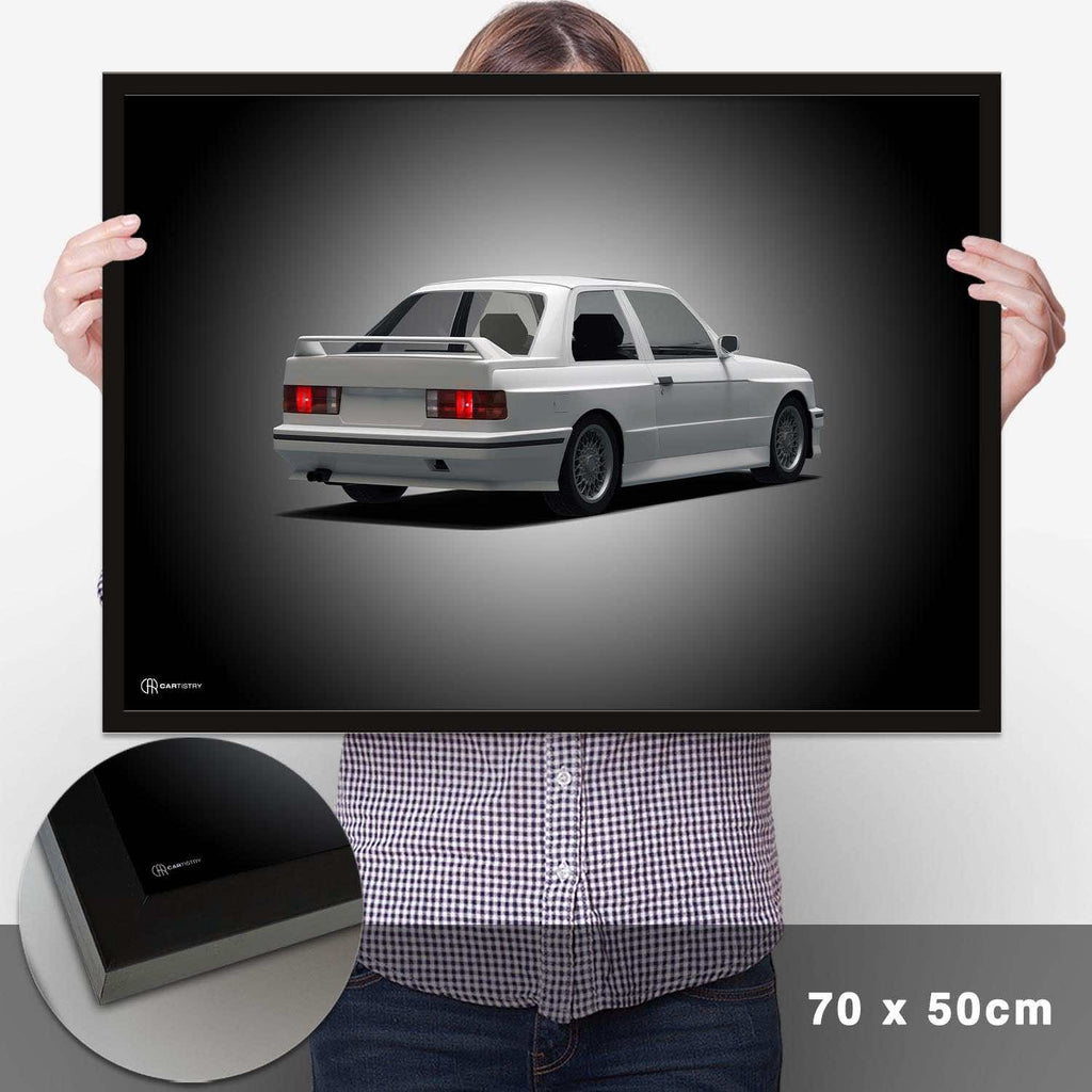 M3 E30 Poster Heck- Cartistry
