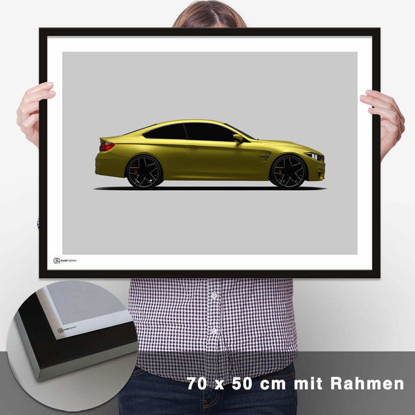 Lade das Bild in den Galerie-Viewer, M4 F82 Poster Seite - CARTISTRY