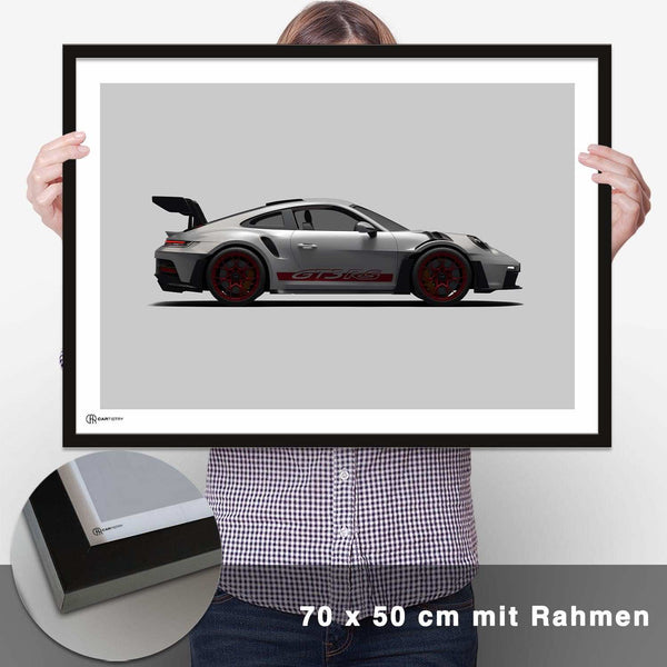 Lade das Bild in den Galerie-Viewer, 911 GT3 RS (992) Poster Seite - CARTISTRY