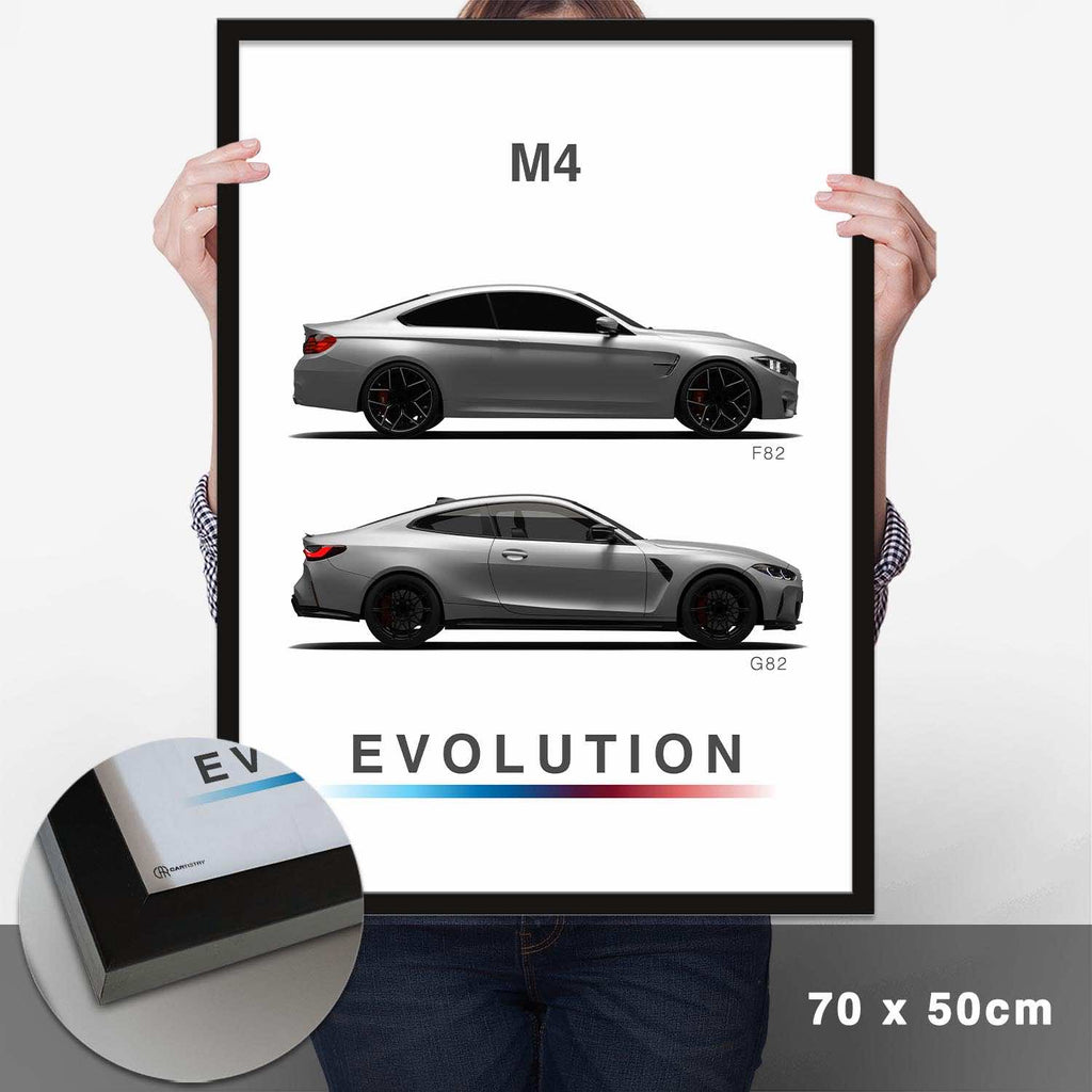 M4 Generationen F82/G82 Poster - Cartistry