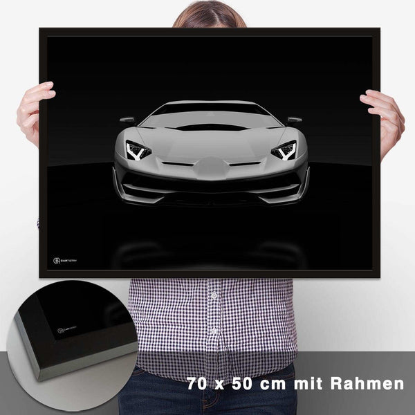 Lade das Bild in den Galerie-Viewer, Aventador Poster Front - CARTISTRY