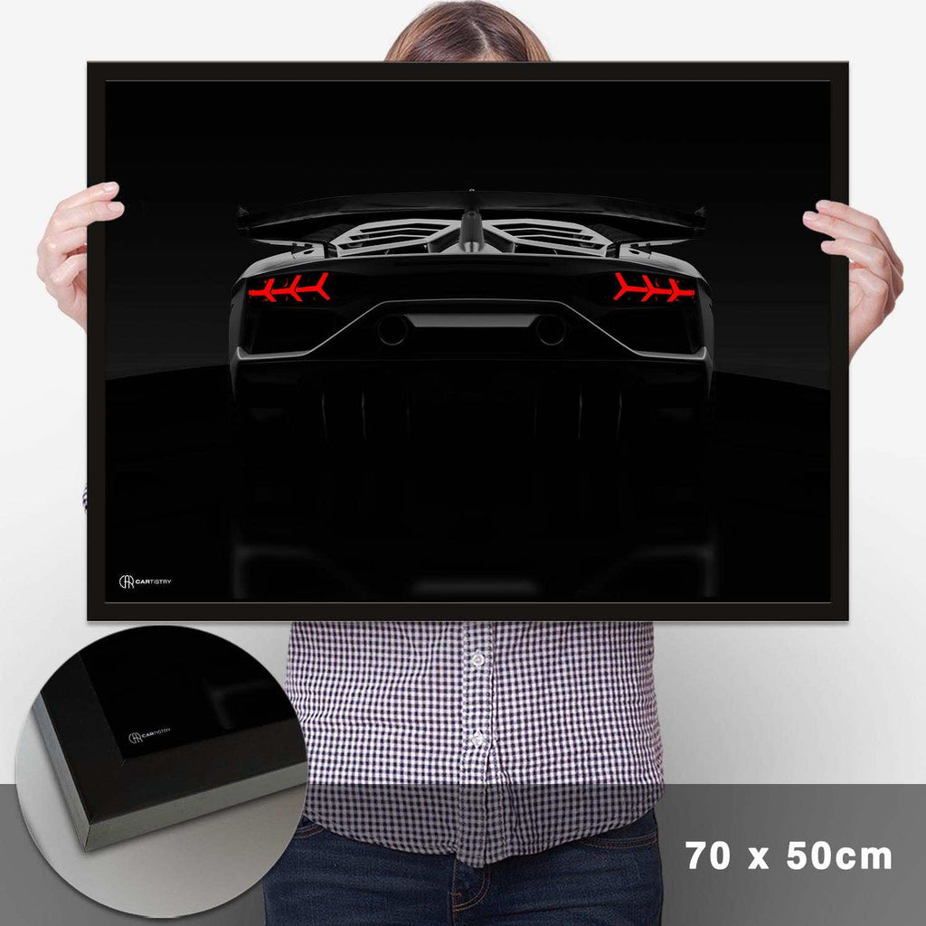 Aventador Poster Heck - Cartistry