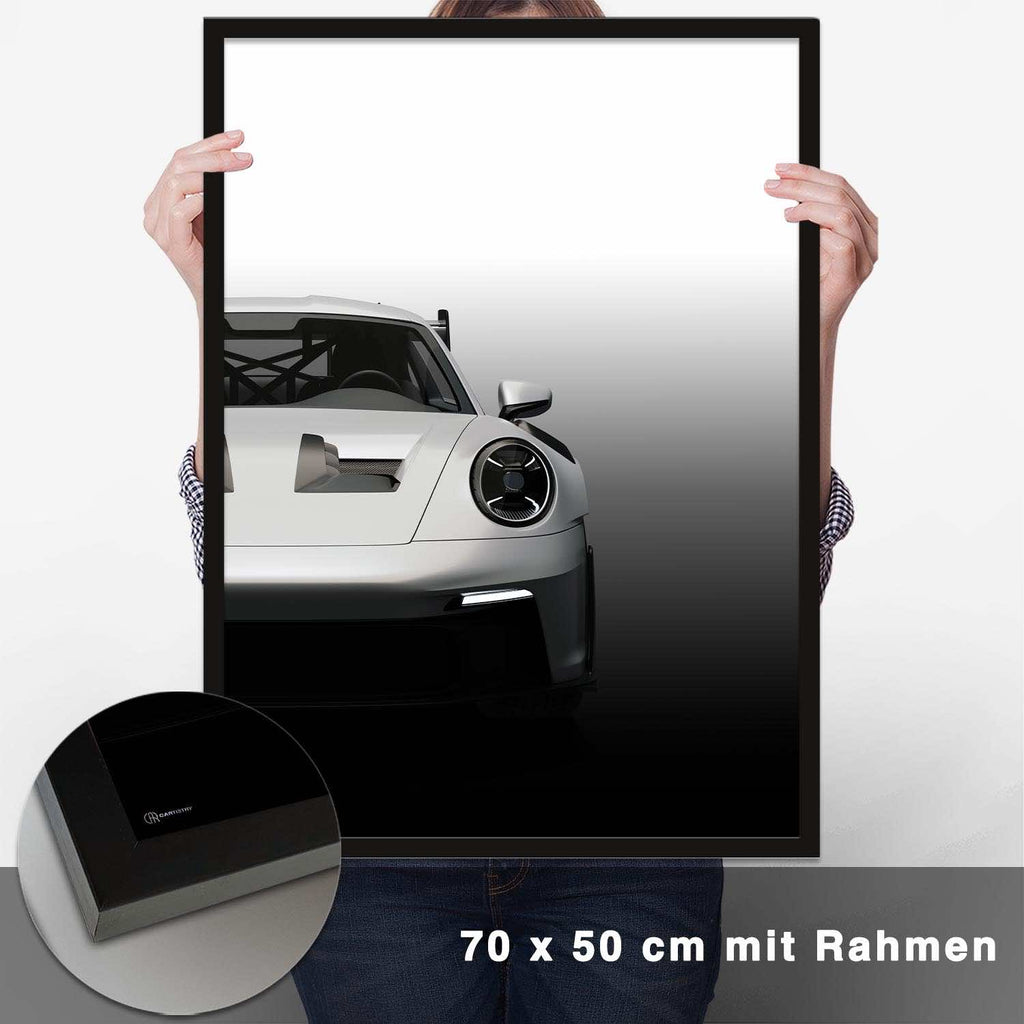 911 GT3 RS (992) Front Poster - Cartistry