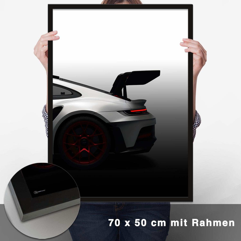 911 GT3 RS (992) Seite Poster - Cartistry