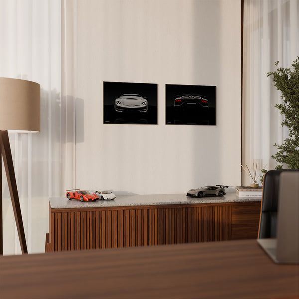 Lade das Bild in den Galerie-Viewer, 2er Set Aventador Poster