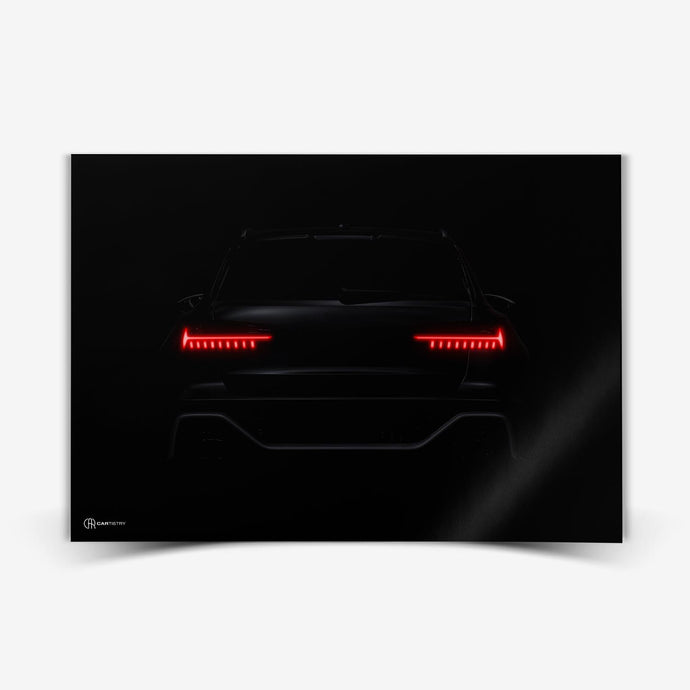 RS6 Neon Poster - Cartistry