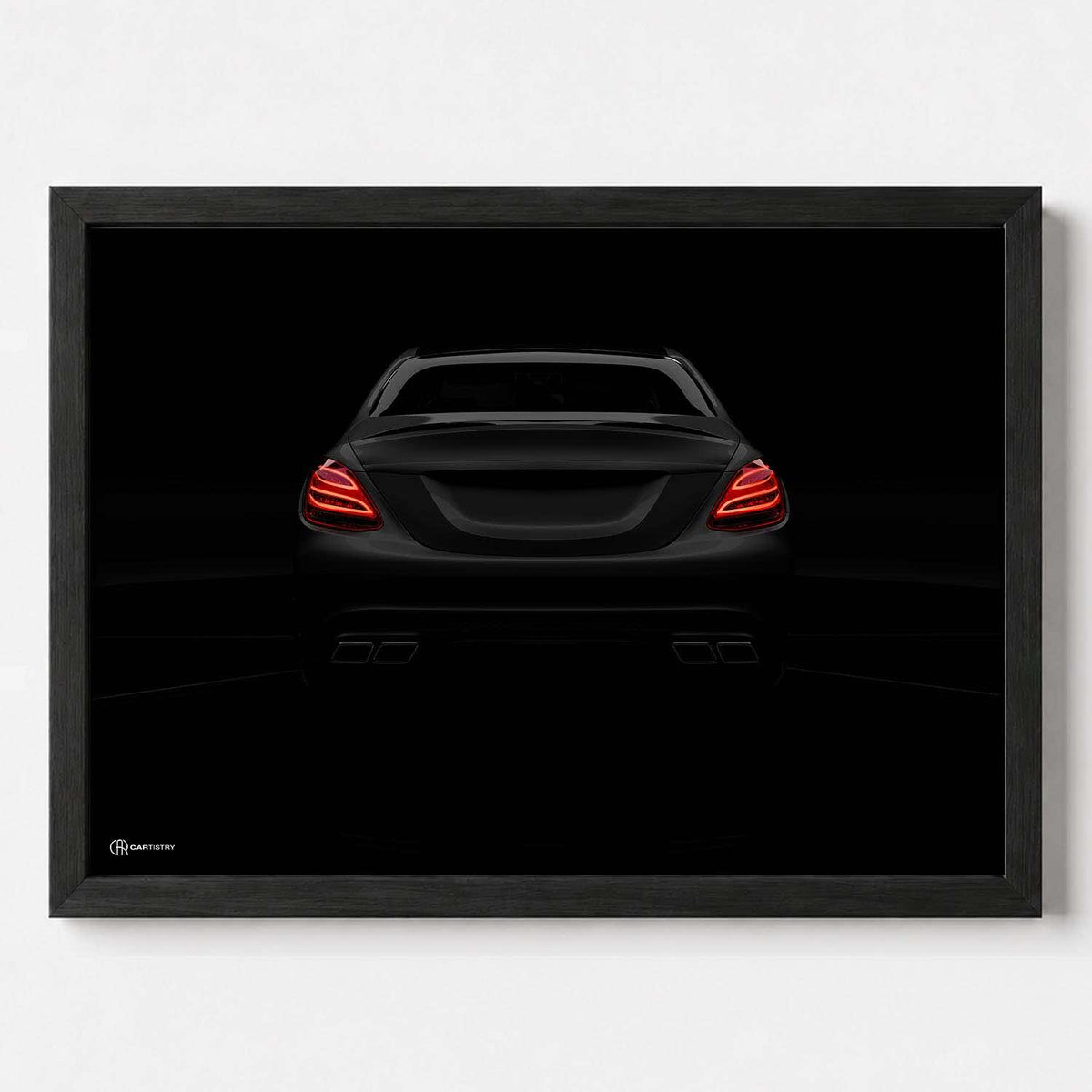 C63 AMG Dark Heck Poster
