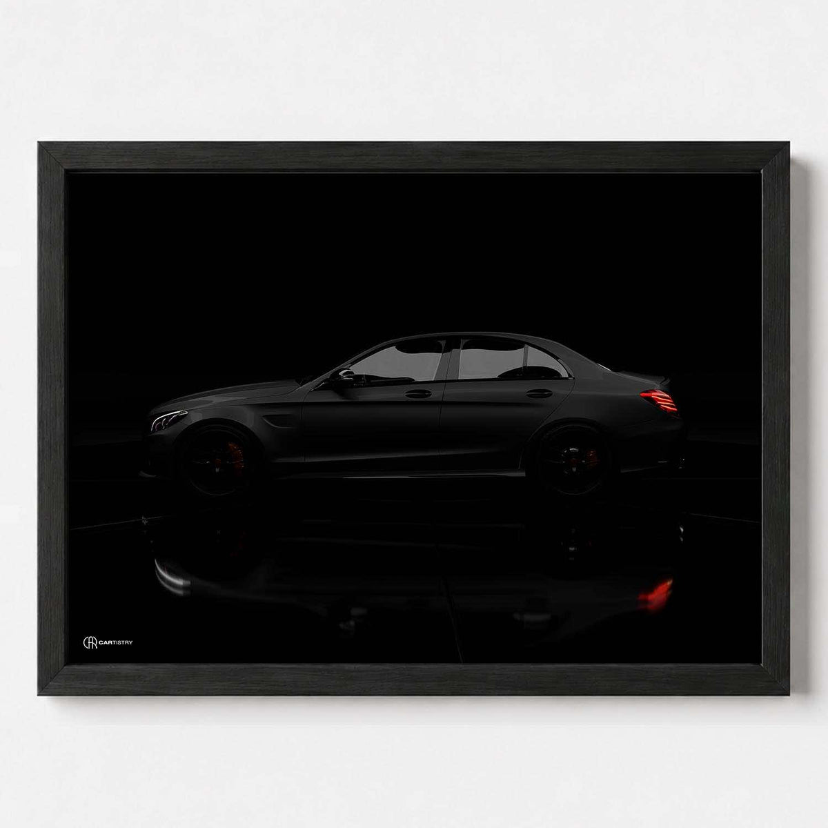 C63 AMG Dark Seite Poster