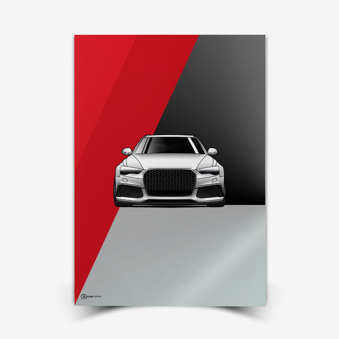 RS6 C7 Poster - Cartistry