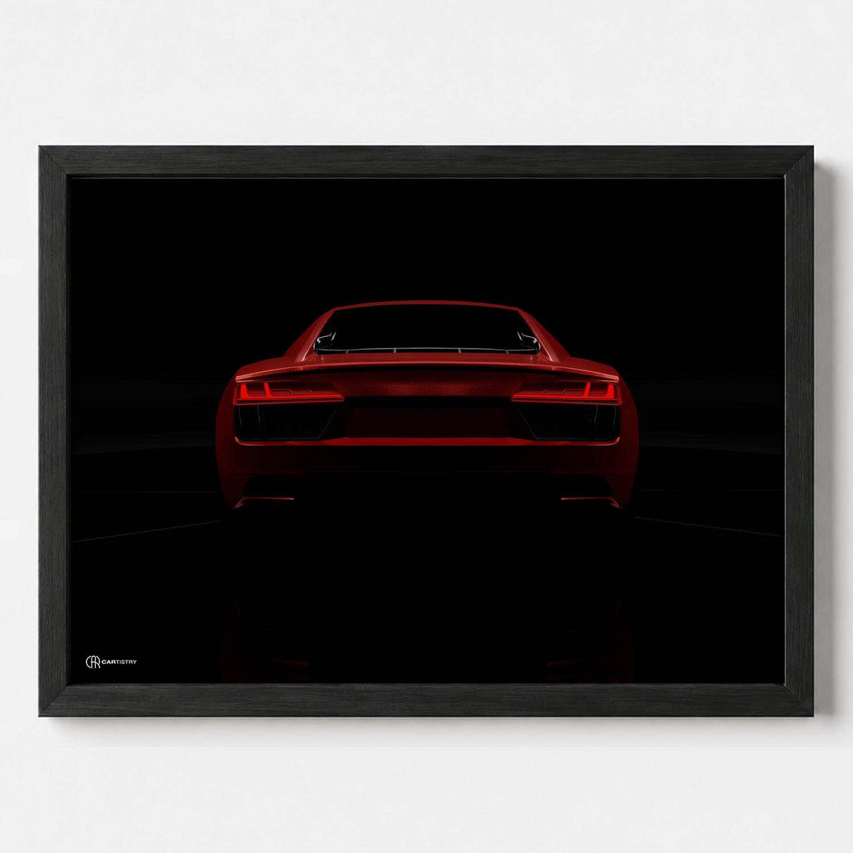 R8 Dark Heck Poster