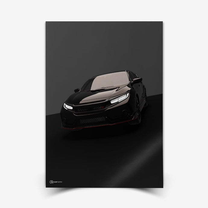 Civic Type R Poster - Cartistry