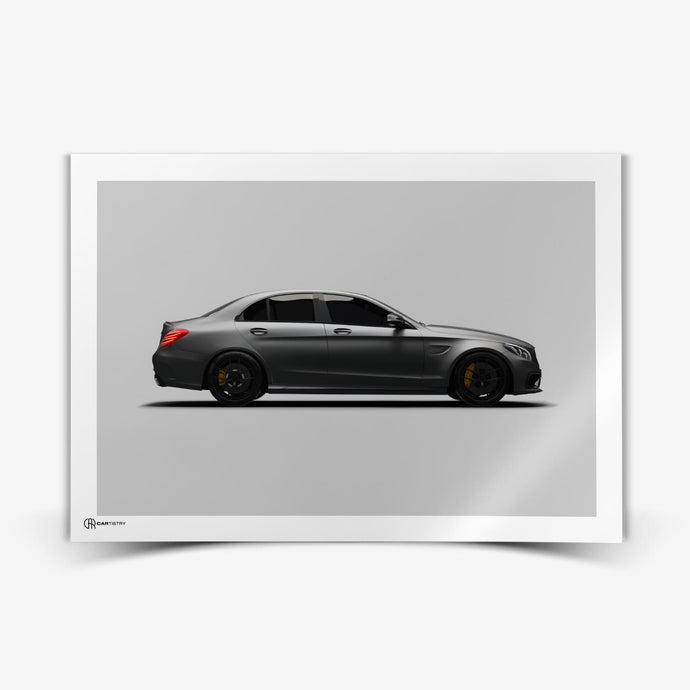C63 AMG Poster Seite - Cartistry