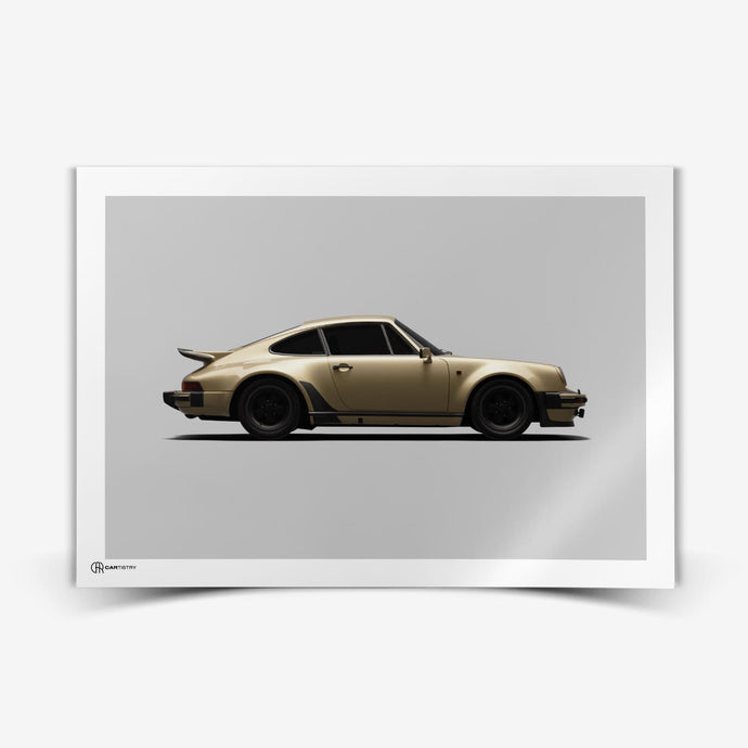 911 Turbo (930) Poster Seite - Cartistry