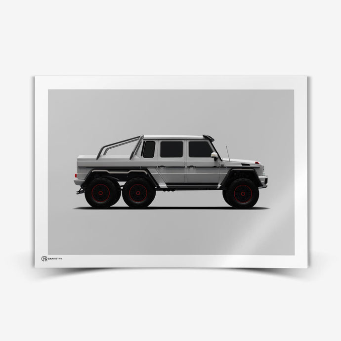 G63 6x6 AMG Poster Seite - Cartistry