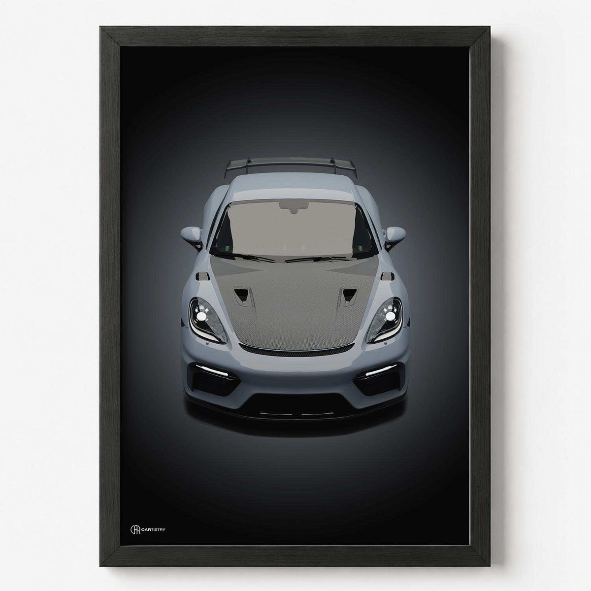 Cayman GT4 RS Poster Front