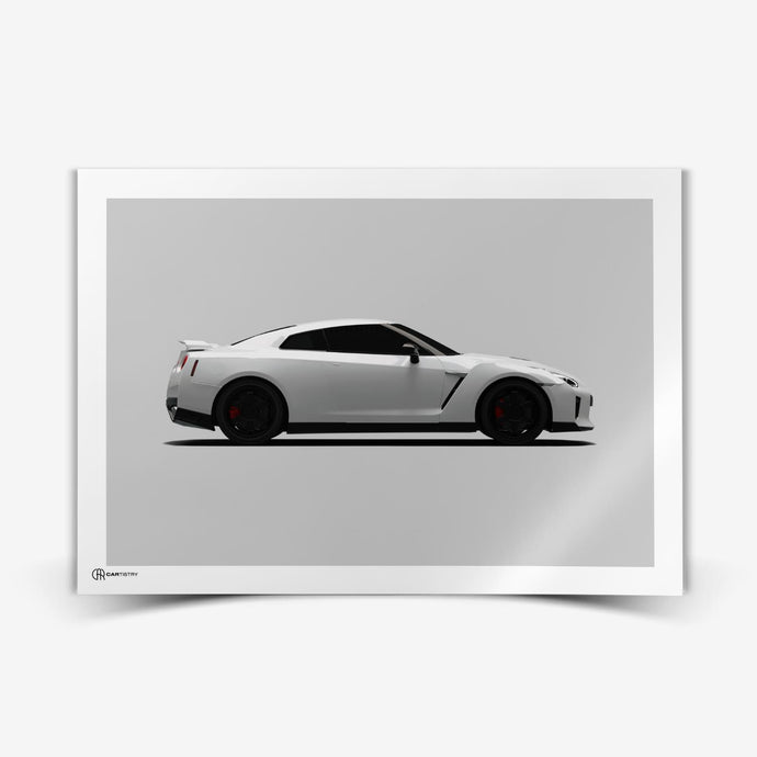 GT-R R35 Poster Seite - Cartistry