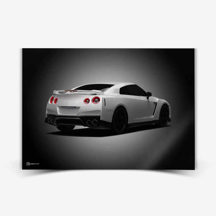 GT-R R35 Poster - Cartistry