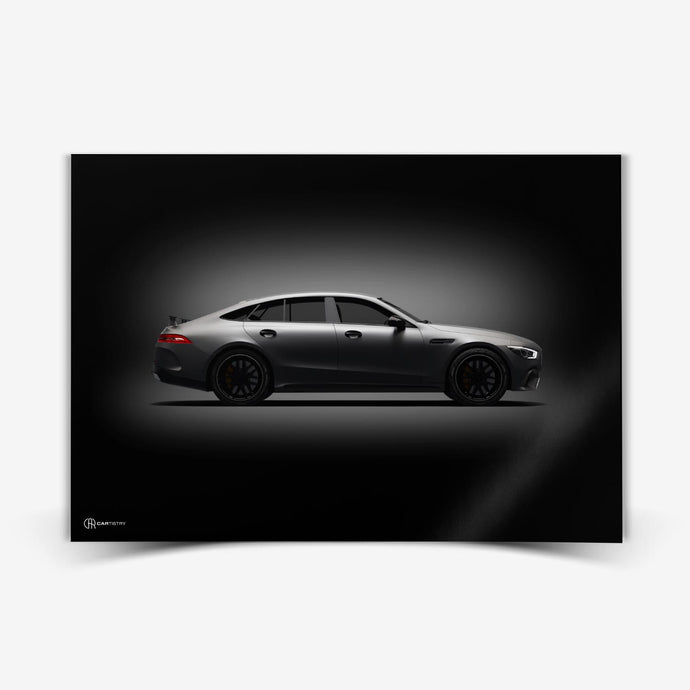 GT63 AMG Poster Seite Dunkel - Cartistry