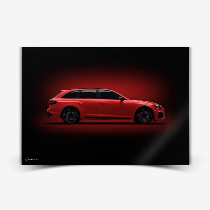 RS4 Poster Seite Dunkel - Cartistry