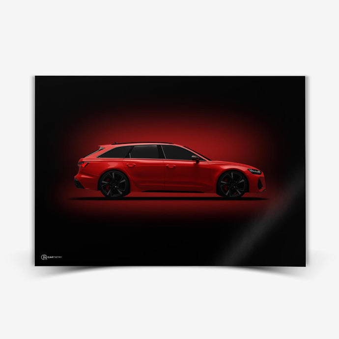 RS6 Poster Seite Dunkel - Cartistry