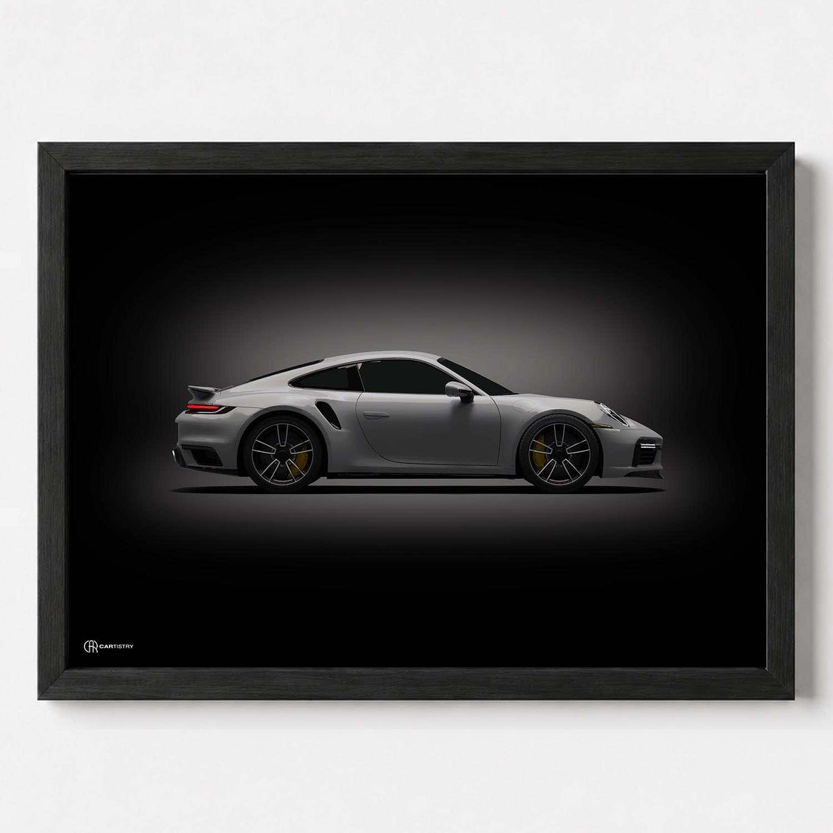 911 Turbo (992) Poster Seite Dunkel