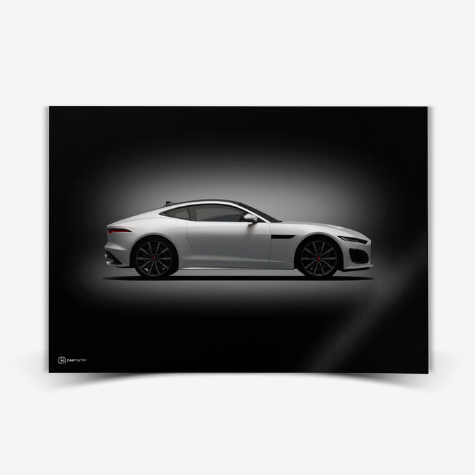 F-Type Poster Seite Dunkel - Cartistry
