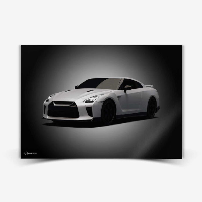 GT-R R35 Poster - Cartistry