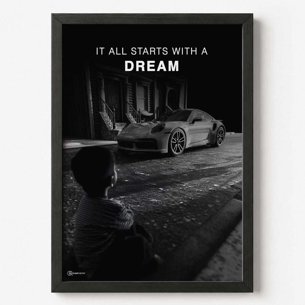 "It all starts with a dream" Poster