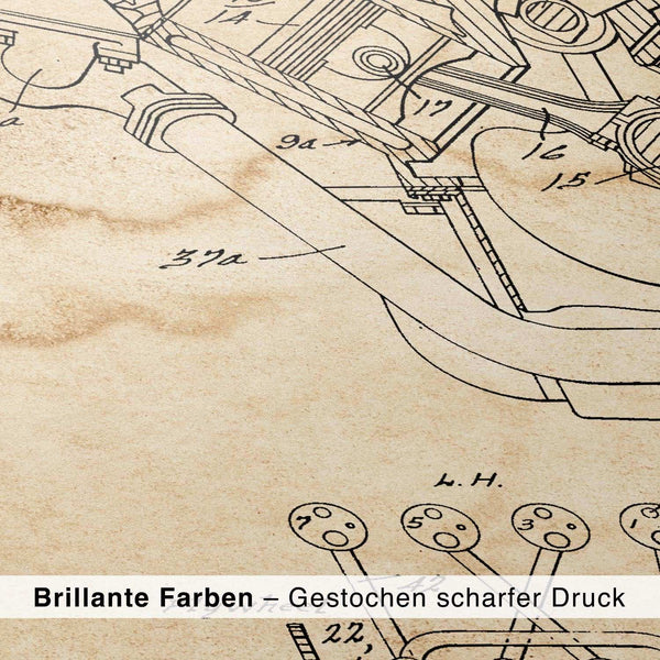 Lade das Bild in den Galerie-Viewer, 3er Set Patent Poster
