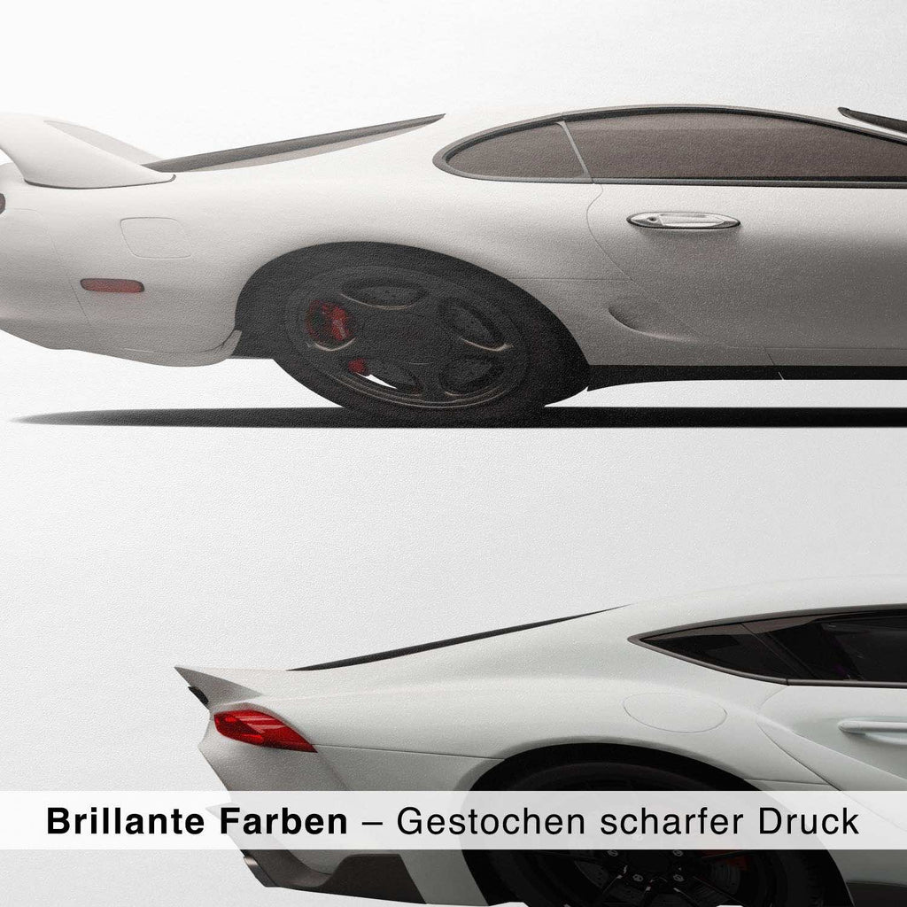 4er Set Supra Generationen Poster