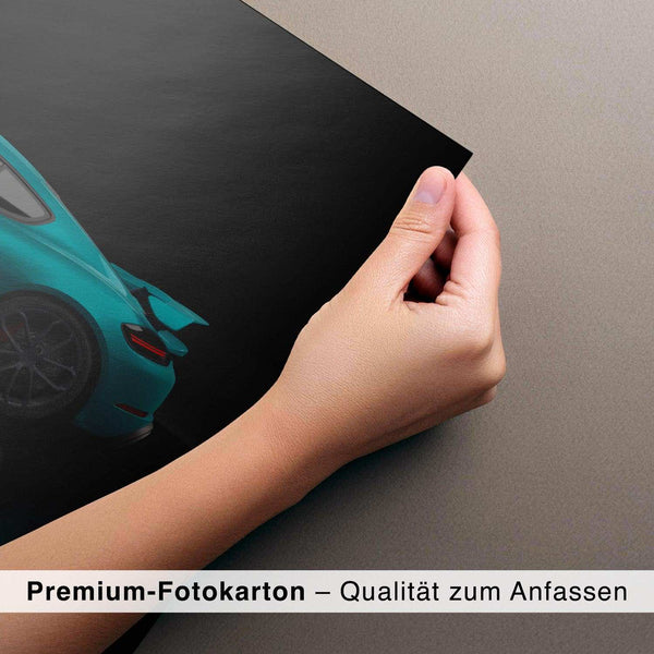 Lade das Bild in den Galerie-Viewer, 3er Set Cayman GT4 Poster
