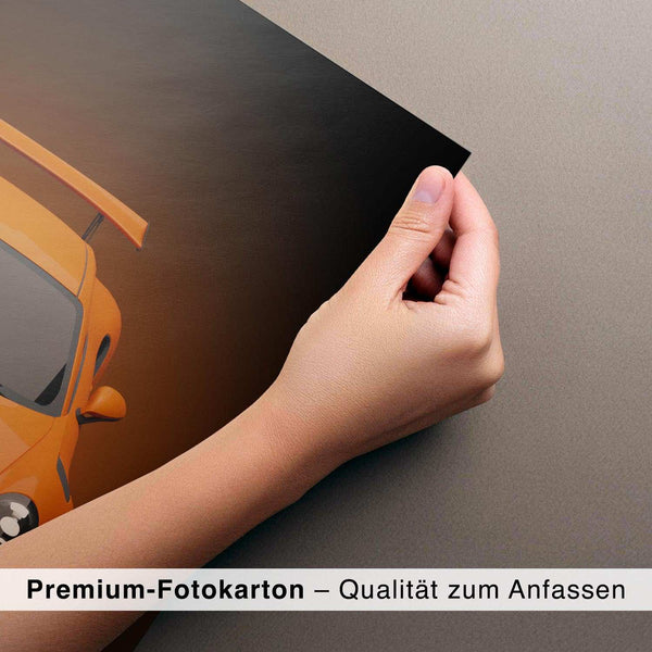Lade das Bild in den Galerie-Viewer, 3er Set 911 GT3 RS &amp; Cayman GT4 RS Poster
