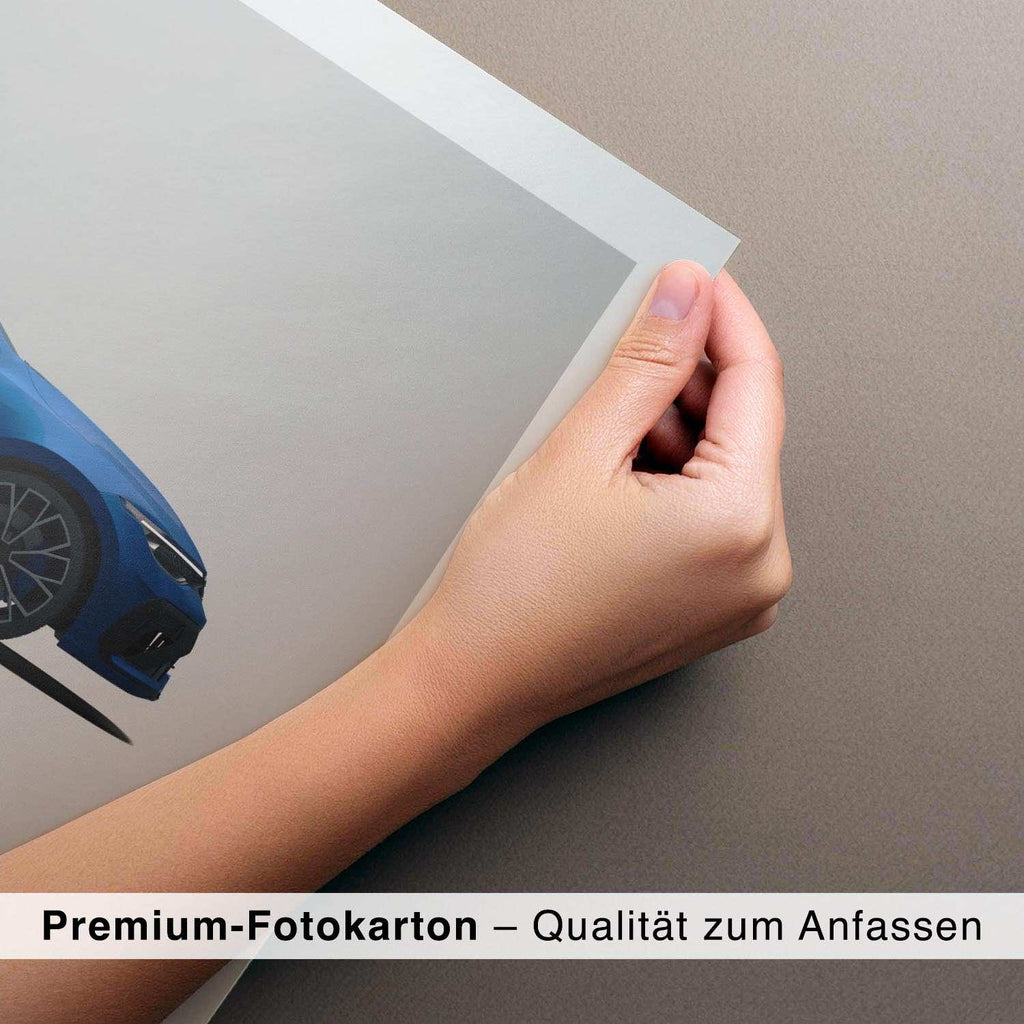 2er Set Golf GTI & Golf R Poster