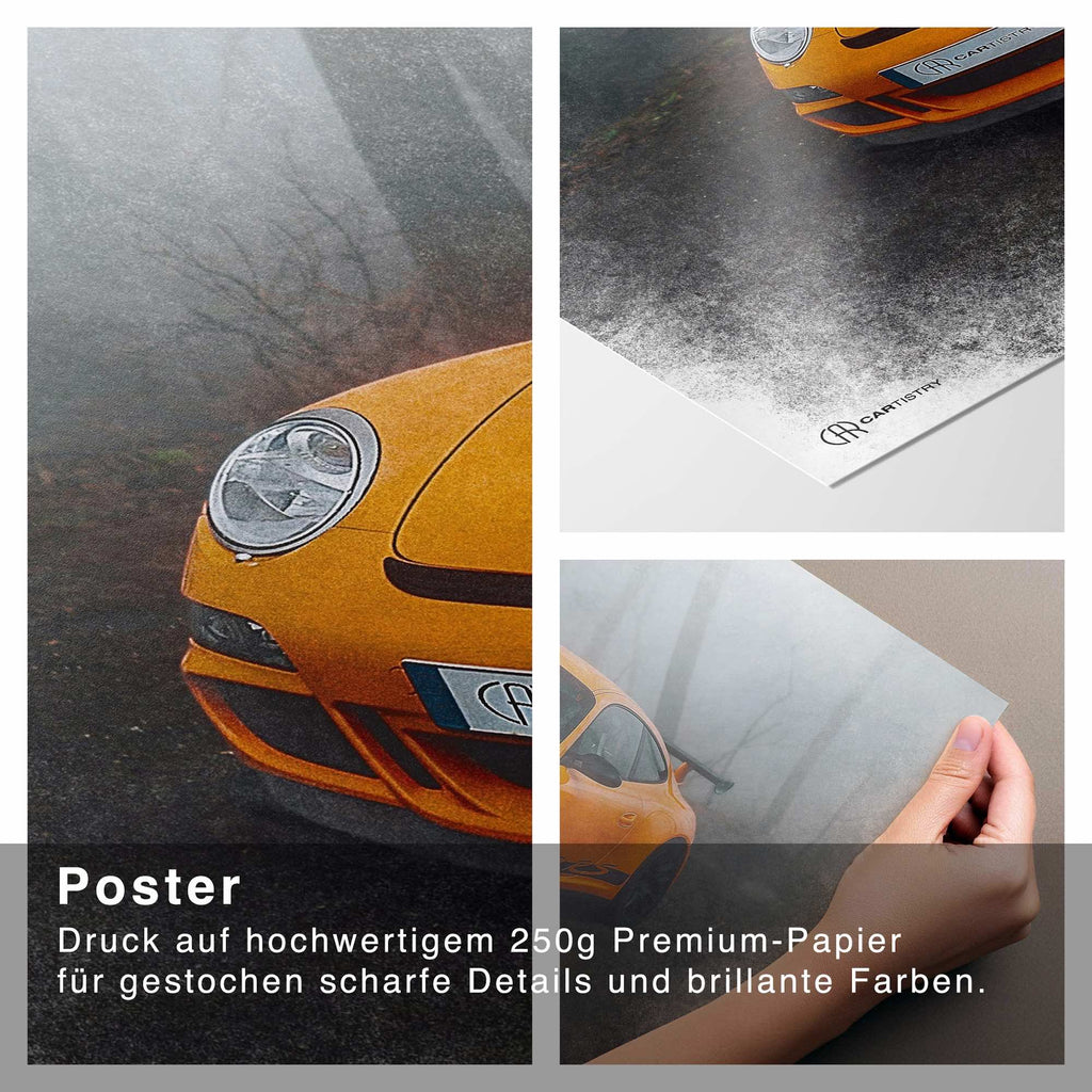 Dein Auto auf Poster oder Leinwand - Cartistry